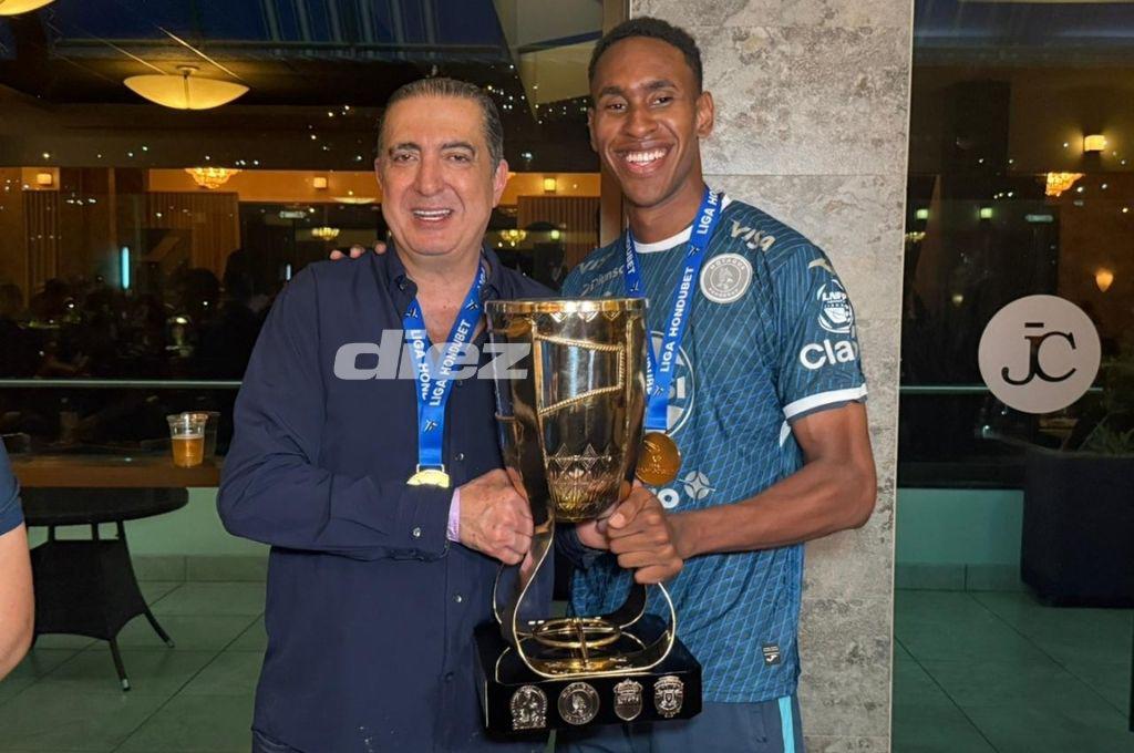 Así fue la celebración íntima de Motagua tras conquistar la copa 20 ante Marathón