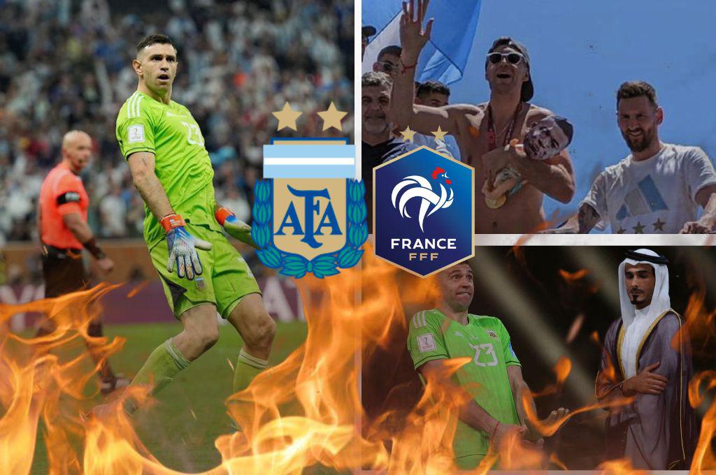 Federación Francesa reclama por burlas de argentinos y conducta de “Dibu” Martínez: “Estos excesos parecen anormales”