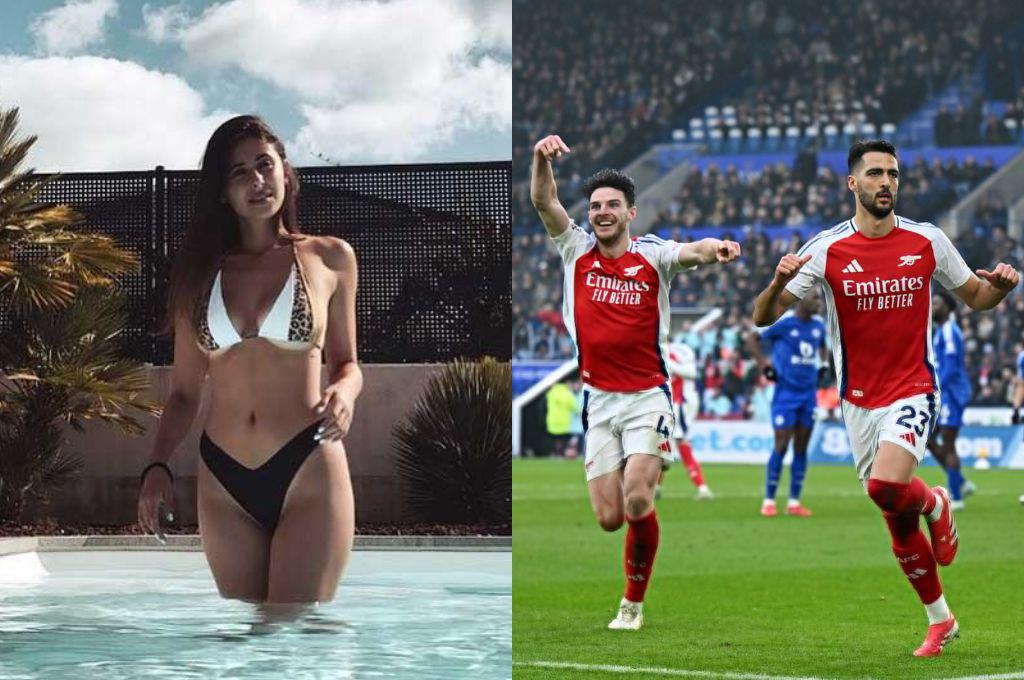 “Me olvidé de regalar algo a mi mujer por San Valentín, le dedico los dos goles; esto va por ella”