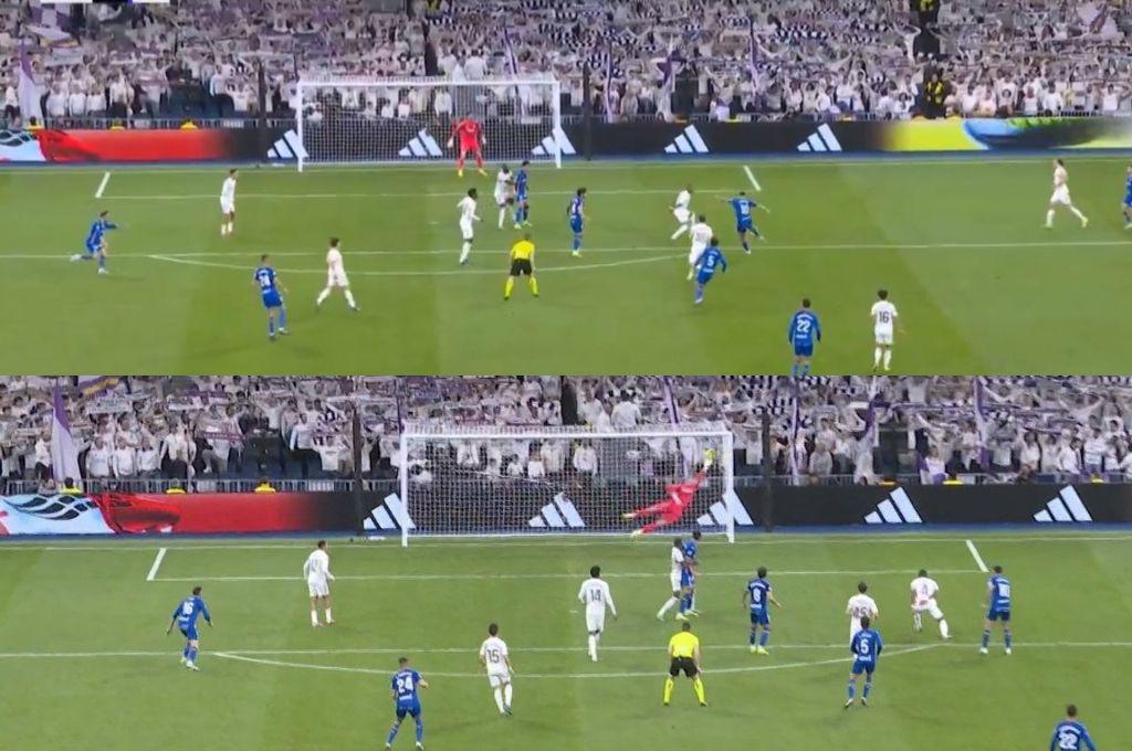 El tremendo error del VAR en el triunfo del Getafe, jugador del Madrid expulsado por una tontería y otro desastre en el Bernabéu