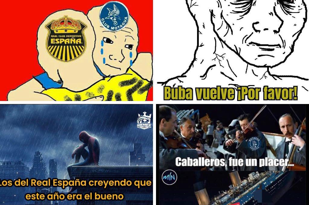 Los memes no perdonan a Real España tras ser goleado por Olimpia en el clásico; Motagua tampoco se salva