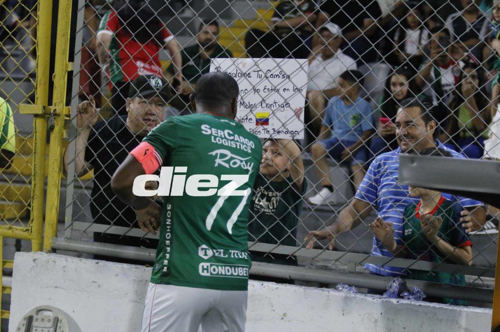 El provocador gesto de jugador de Motagua, niño sorprende a Anangonó y el abrazo de Diego Vázquez con su hijo tras el gol