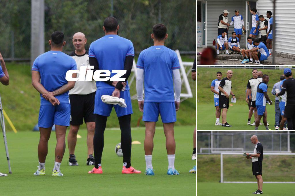 Así fue el primer entrenamiento de Eduardo Espinel con el Olimpia: Alberth Elis presente y varias ausencias