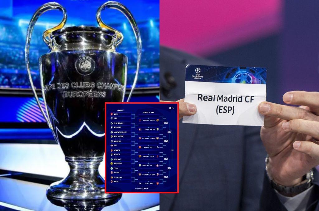 Real Madrid con duro rival: así quedaron los playoff de la Champions League y el camino a los octavos de final