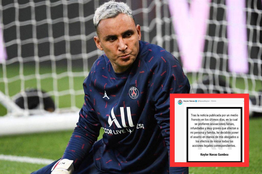 Keylor Navas no se queda callado y responde a la polémica denuncia por aparente abuso laboral: “Lo he decidido...”