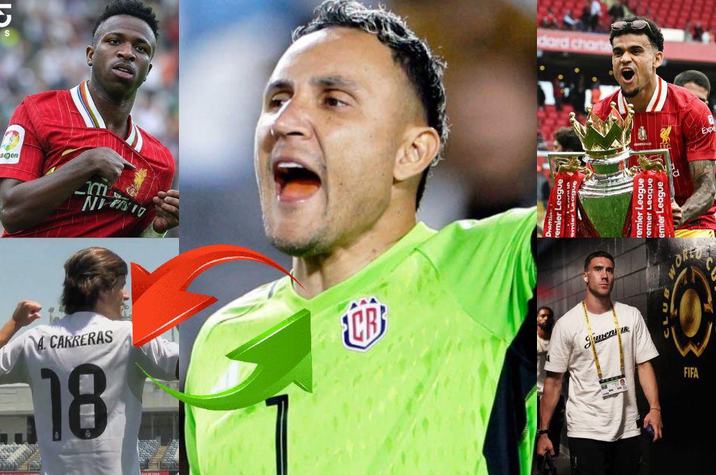 La bomba de Vinicius y el otro que se quiere ir de Real Madrid; Keylor Navas toma decisión y Barça lo tasa en 1,000 millones