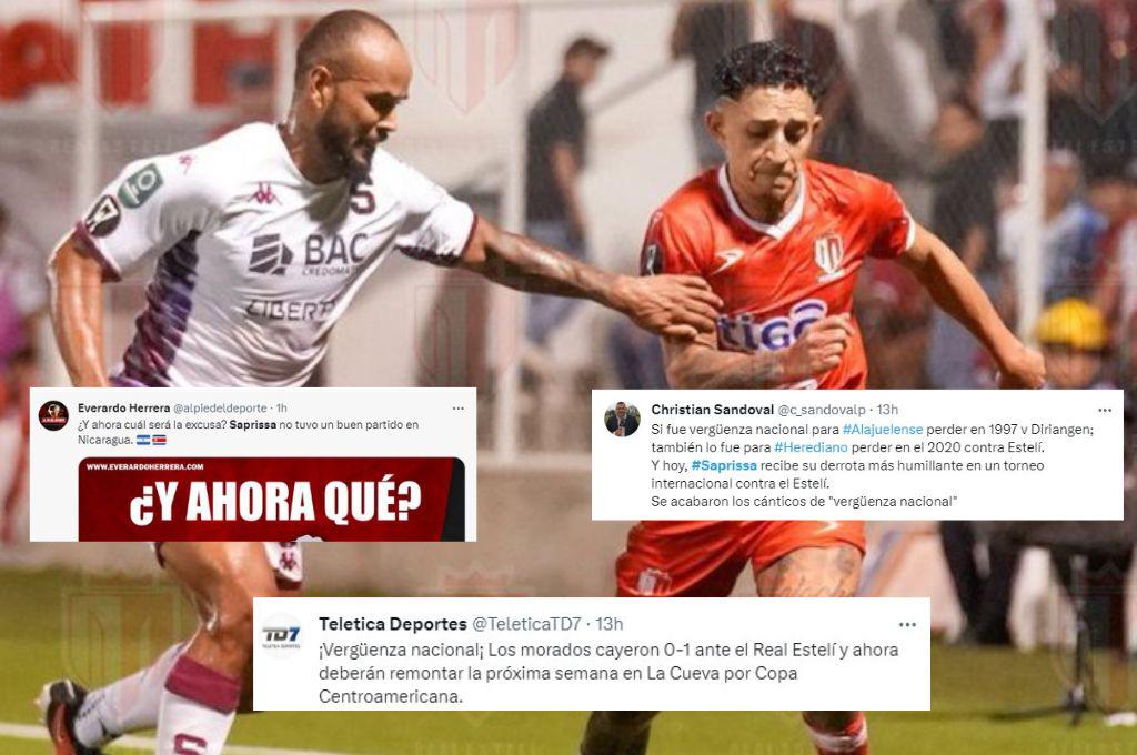 Lo que dice la prensa de Costa Rica tras la caída del Saprissa ante el Real Estelí de Nicaragua: “Vergüenza nacional”