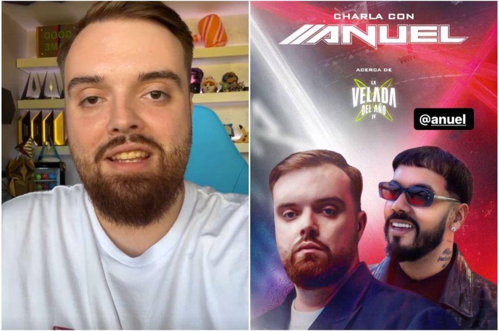 “Fue una mierd*”: Anuel ataca al streamer español Ibai Llanos por el acto vergonzoso en la Velada 4 y esto fue lo que hizo el cantante