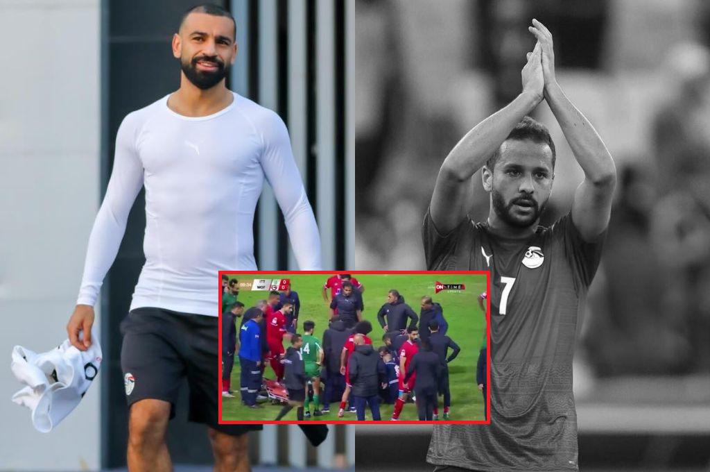 La reacción de Mohamed Salah a la muerte de futbolista que sufrió paro cardíaco en un partido