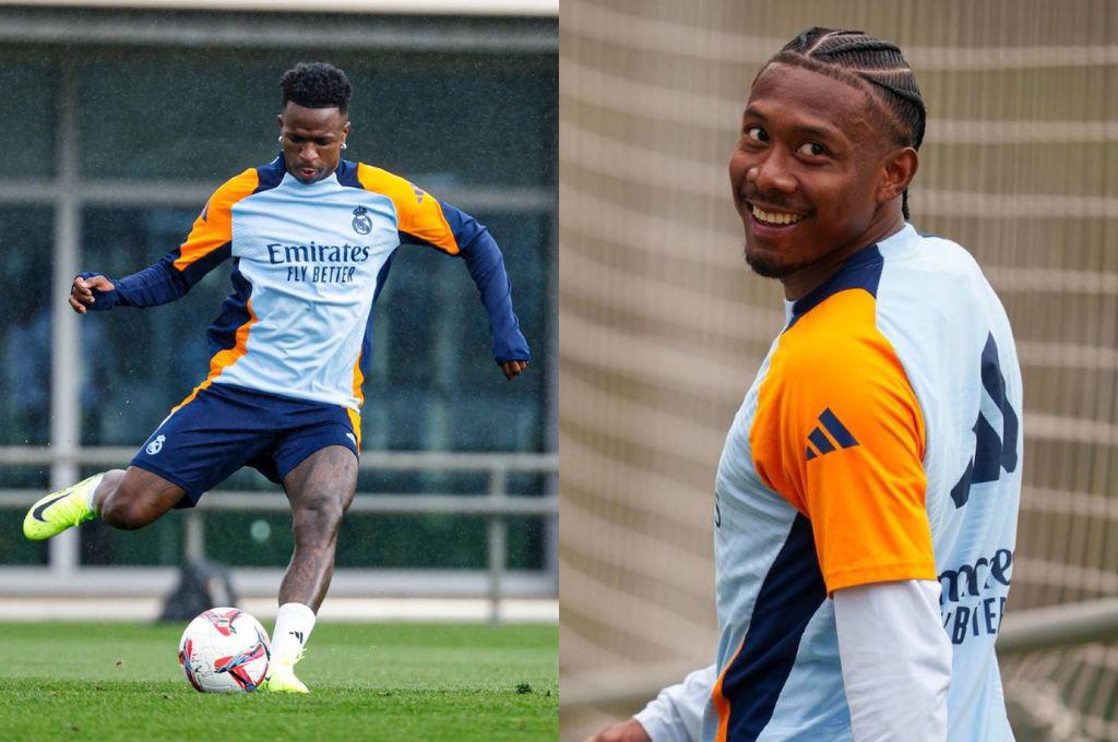 OFICIAL: Real Madrid confirma cuándo regresa Vinicius y lo que pasa con David Alaba tras un año de lesión