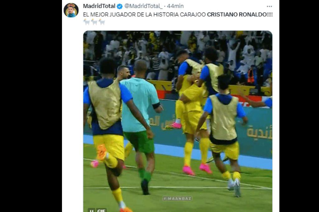 “El hombre de los retos”, “CR7 remontó solo la final”: la prensa se rinde ante Cristiano Ronaldo tras ganar la Champions Árabe