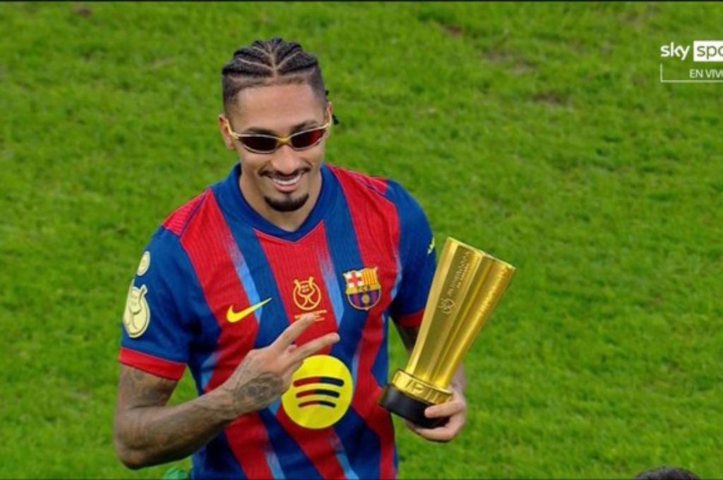 El culpable de la derrota del Real Madrid, Raphinha se burló tras la corona del Barcelona y ¿quién levantó la Supercopa de España?