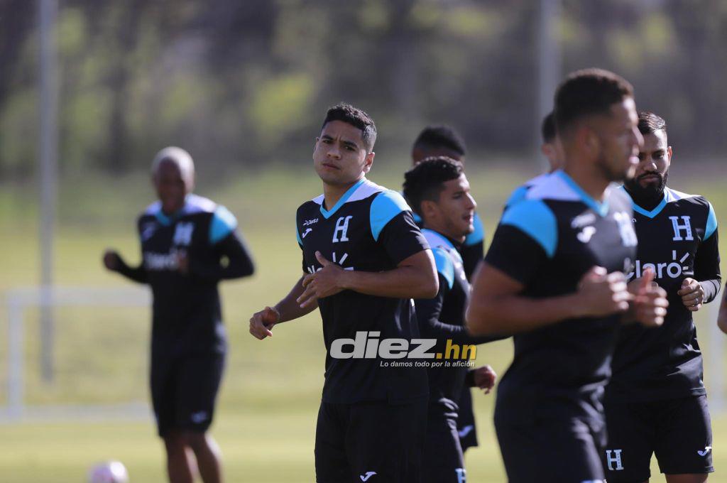 Rueda con novedades en el entrenamiento: así fue el once de Honduras en plena práctica previo a enfrentar a Costa Rica