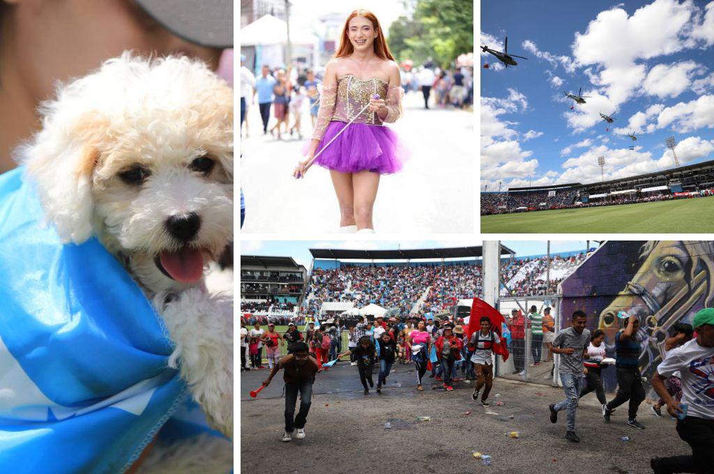 “Influencers” hondureños desfilando, mascotas y las otras curiosidades de las fiestas patrias 2023