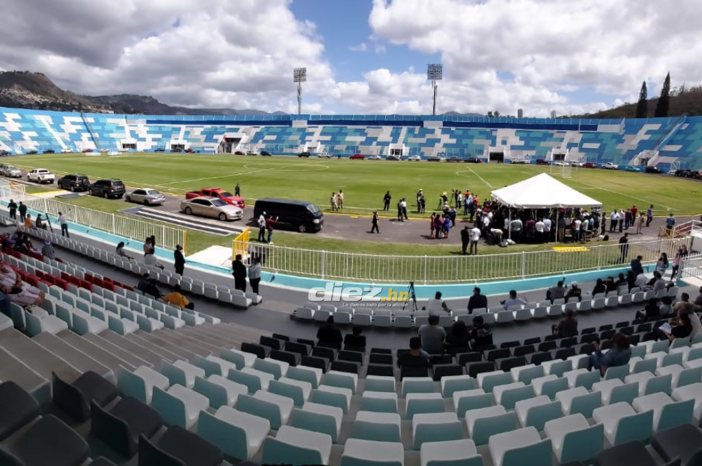 Instalación de fibra óptica y reparación total de sanitarios: Los nuevos cambios que ya luce el estadio Nacional de Tegucigalpa