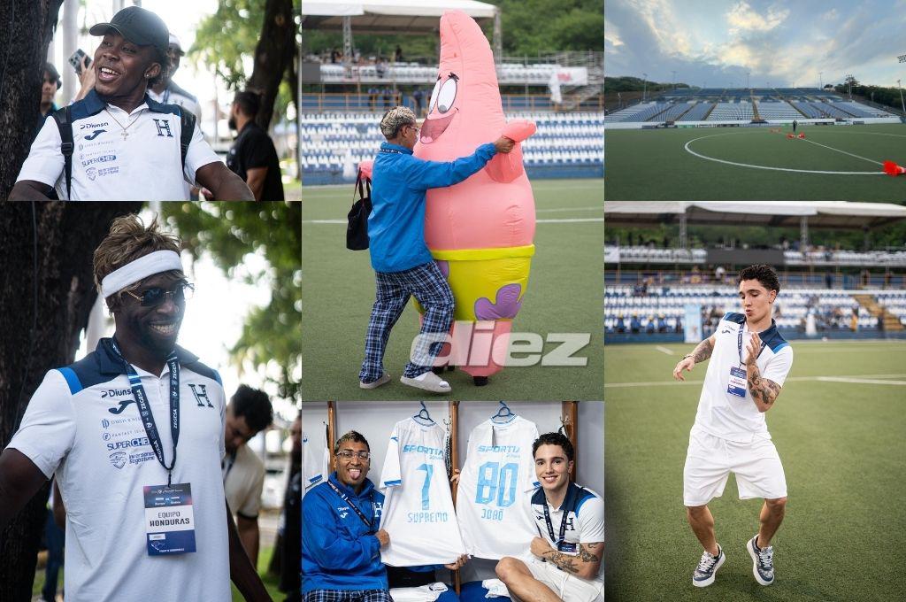 La pelea de Supremo, Joao deslumbra con baile sexy y el flow de tiktoker previo al Honduras-Nicaragua en Managua