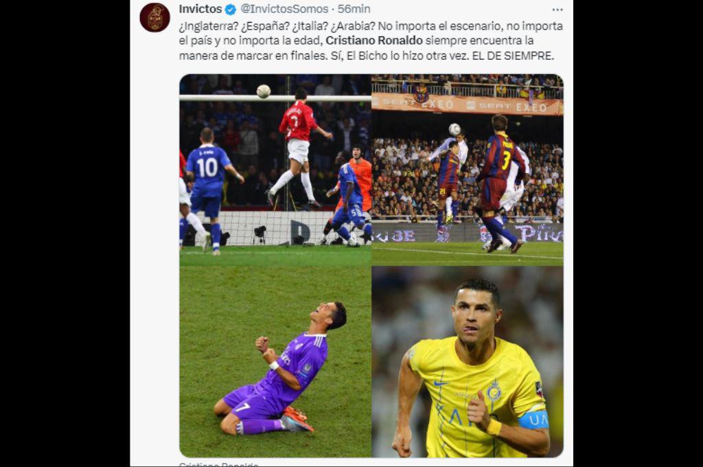 “El hombre de los retos”, “CR7 remontó solo la final”: la prensa se rinde ante Cristiano Ronaldo tras ganar la Champions Árabe