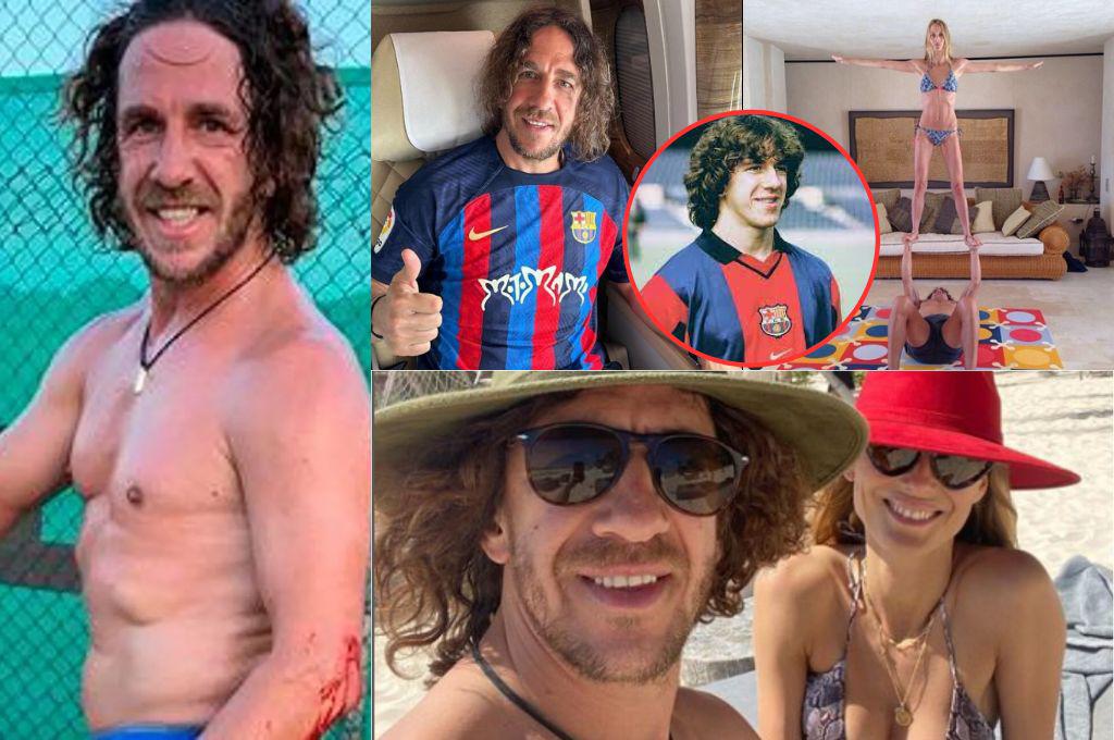 ¡Intacto y como una roca! El impresionante físico de Carles Puyol a sus 45 años: su hermosa esposa y ¿Qué deporte práctica?