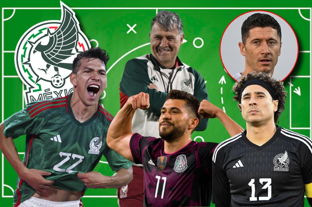 ¡Agárrate Lewandowski! La alineación de México para dar el primer golpe en el Mundial de Qatar contra Polonia
