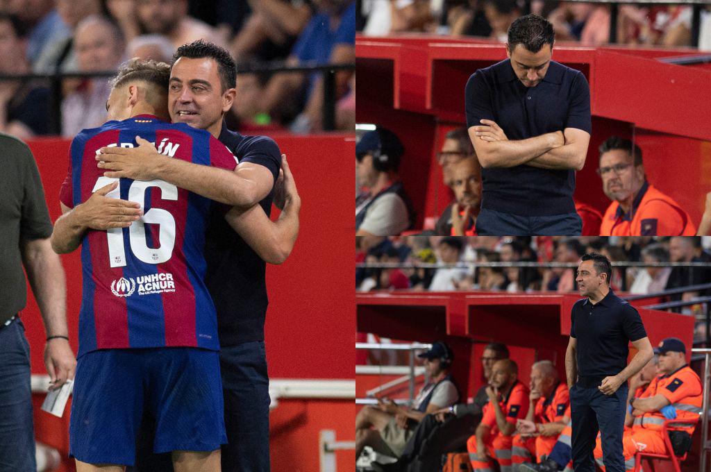 Con un Xavi cabizbajo por su despedida, el Barcelona derrota al Sevilla en el último partido de LaLiga de España