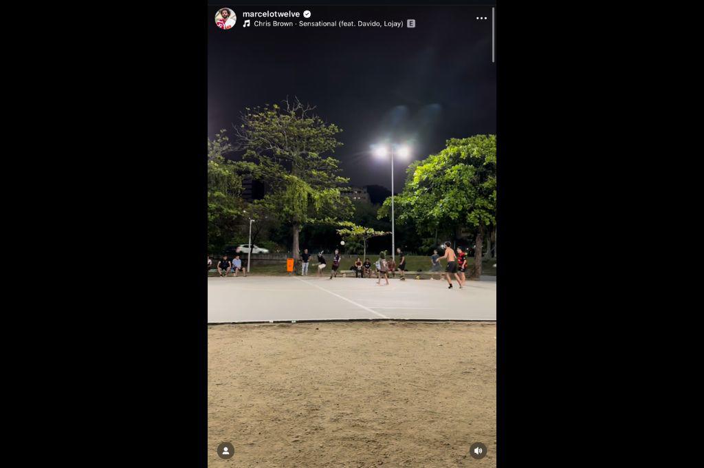 Marcelo vuelve a jugar al fútbol tras su salida de Fluminense y escándalo con Mano Menezes: lo subió en sus redes sociales