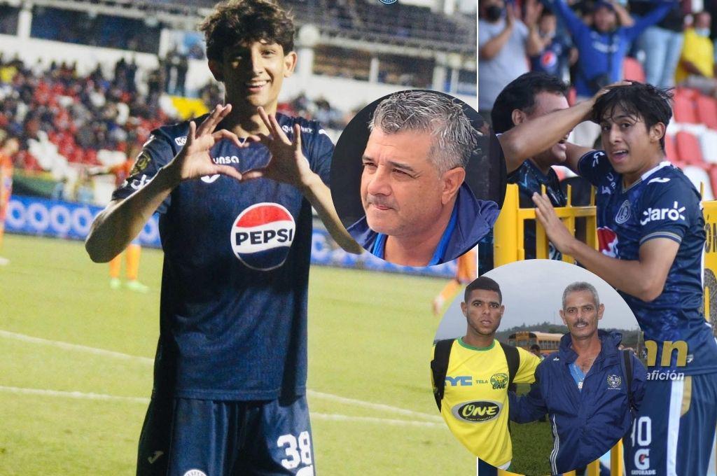 ¡Un sueño hecho realidad! Los padres que han logrado dirigir a sus hijos en el fútbol hondureño