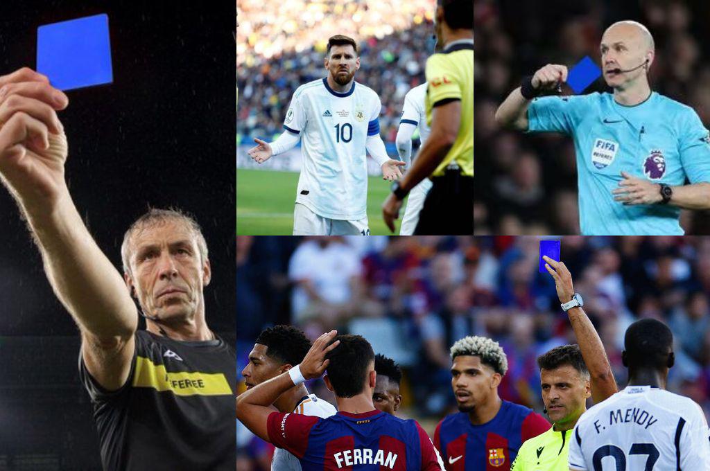 La tarjeta azul llega al fútbol profesional: ¿para qué sirve y cuándo se usará la nueva regla de la FIFA?