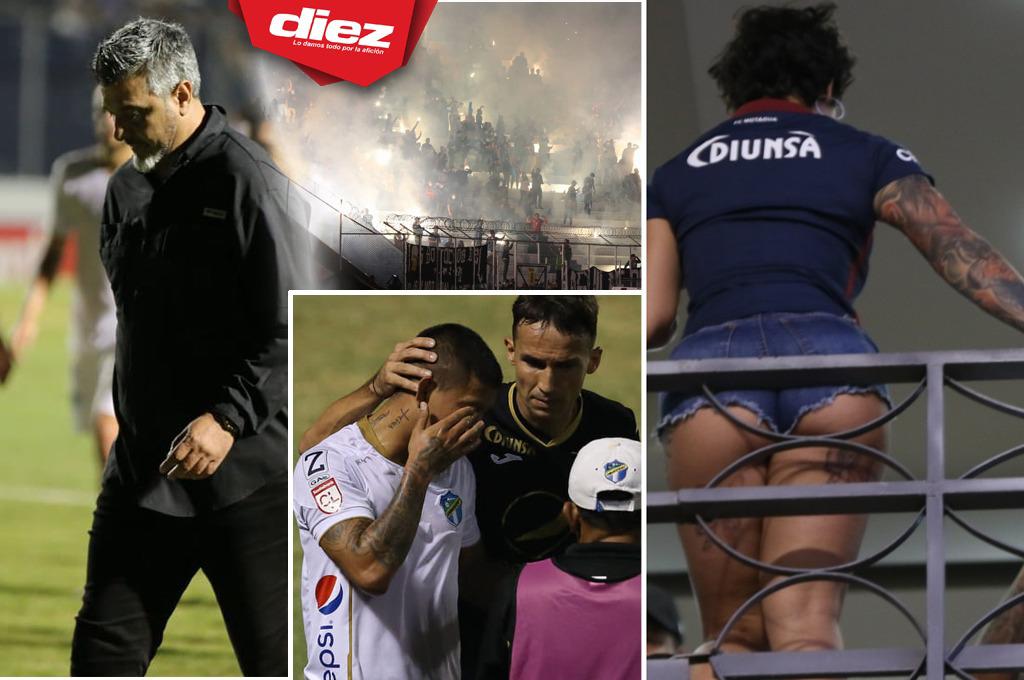 FOTOS: La tristeza de Diego Vázquez rumbo al camerino, las agresiones a jugadores chapines y la chica motagüense que hizo explotar el palco