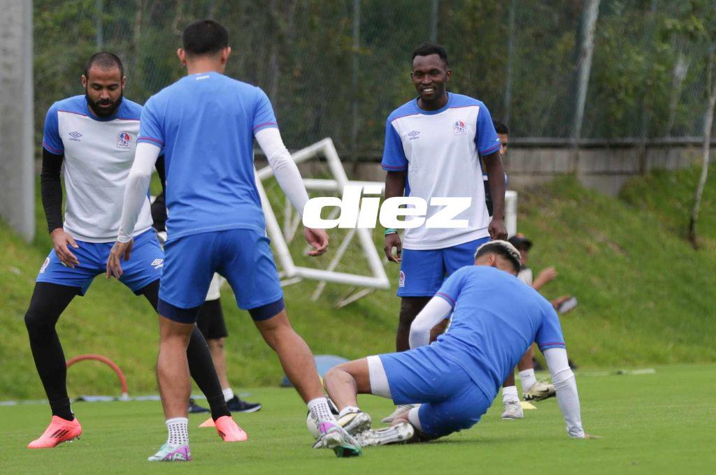 Así fue el primer entrenamiento de Eduardo Espinel con el Olimpia: Alberth Elis presente y varias ausencias