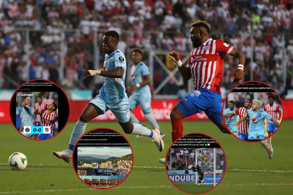 “Pudo terminar el invicto” “los azules fueron superiores”: así reaccionó la prensa tras el empate entre Motagua y Olimpia