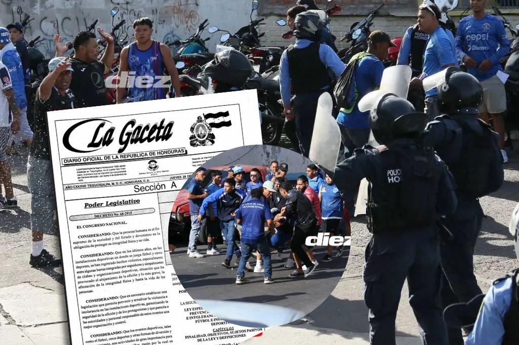 ¡Mano dura! Autoridades proponen aplicar la ley antiviolencia en los estadios tras zafarrancho en el Nacional