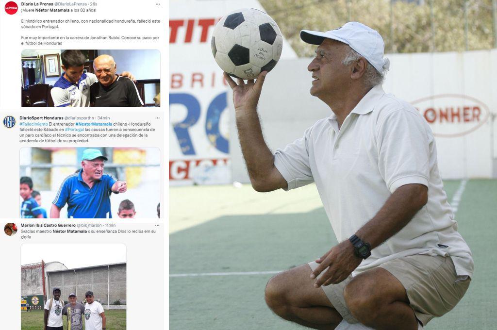 “Néstor Matamala, un padre, un maestro y de corazón hondureño”: Así reaccionan los periodistas y afición tras la muerte del técnico