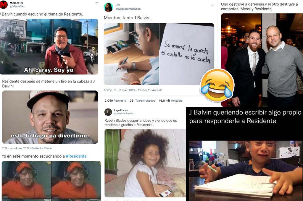 ¡Messi es protagonista! Residente destrozó a J Balvin con su nueva tiradera y los memes explotaron las redes sociales