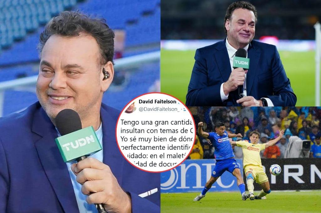 David Faitelson amenaza a club de México con sacar información que afectaría a todos: En el maletín que me regalaron...