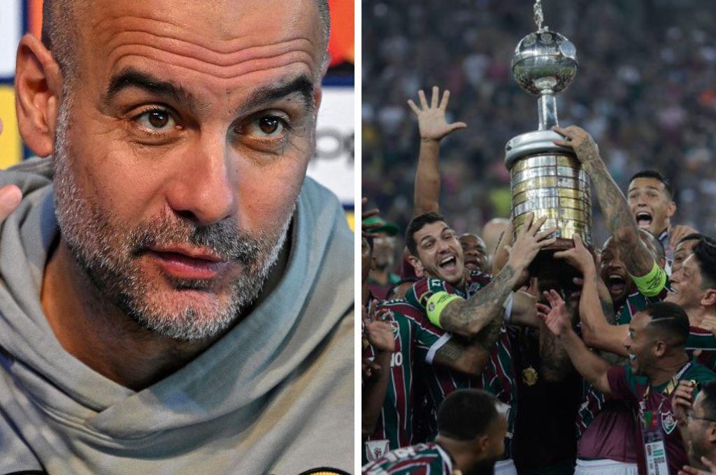 La sorpresiva respuesta de Pep Guardiola sobre el Fluminense de Marcelo tras ganar la Copa Libertadores