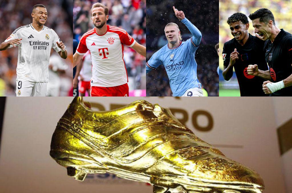 Bota de Oro 2024-25: Haaland no es el primero, Mbappé y Lewandowski fuera del top 10: así va la tabla de goleadores