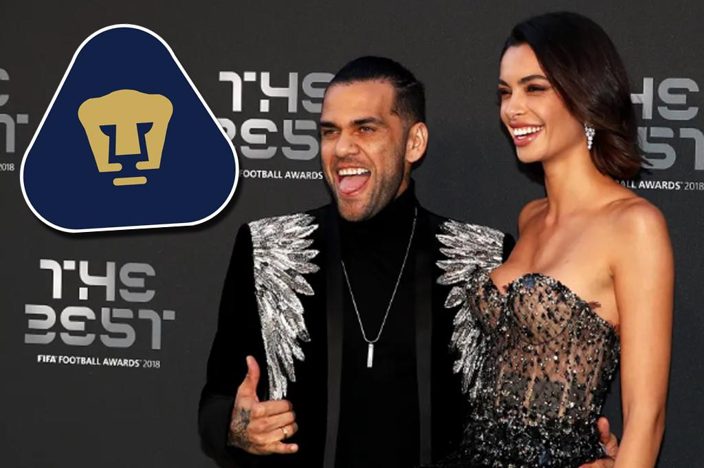 La imperdible reacción de la esposa de Dani Alves por el supuesto fichaje del brasileño con Pumas: ‘‘No inventen’’