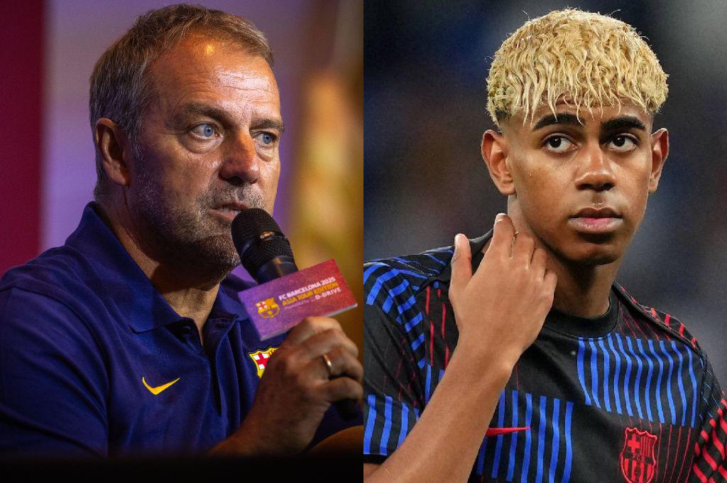 Hansi Flick confirma lo que pasará con Lamine Yamal en la pretemporada del Barcelona en Corea del Sur