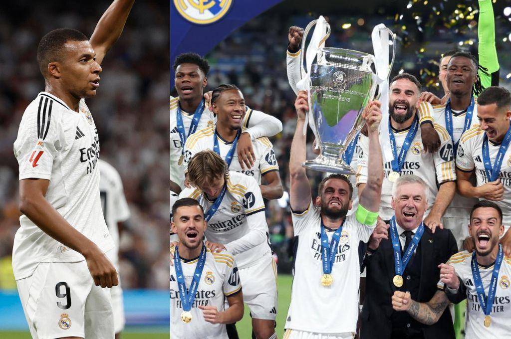 “Mbappé es como un bote de kétchup”: Ganó la 15va Champions con el Real Madrid y habló sobre el delantero francés