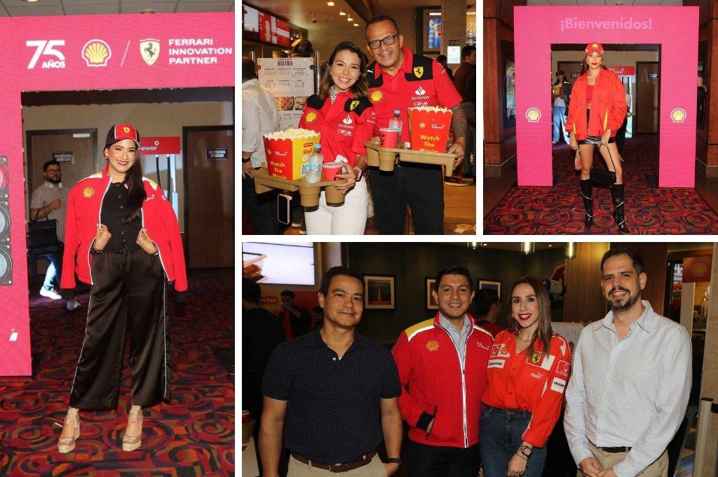 Shell celebró con tremendas sorpresas y regalos para sus invitados especiales en el estreno de la película F1