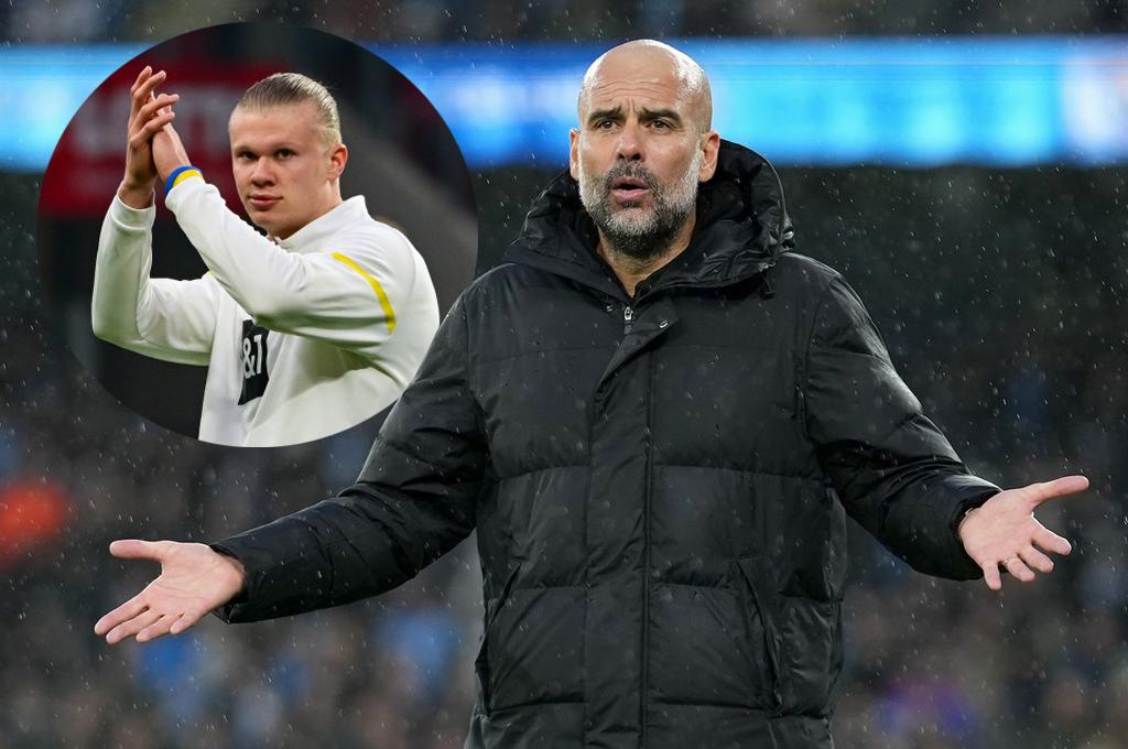 ¿Está arreglado? La rotunda reacción de Guardiola por la supuesta llegada de Erling Haaland al Manchester City