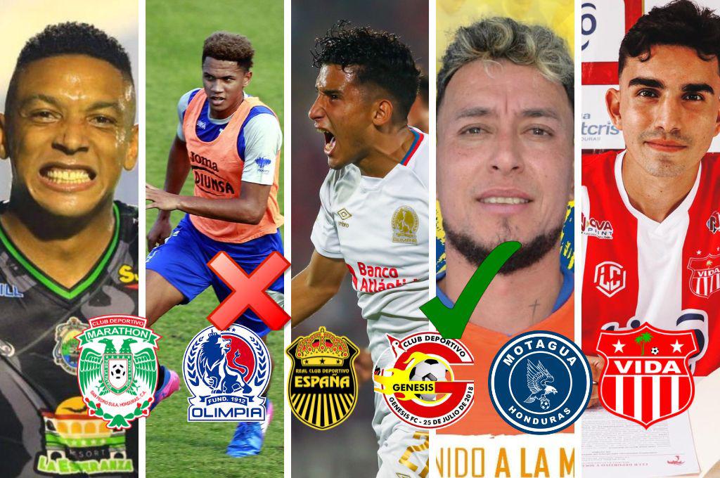 Fichajes: Erick Andino tiene nuevo equipo, panameño cerca de Marathón y jugador de Olimpia iría a la UPNFM