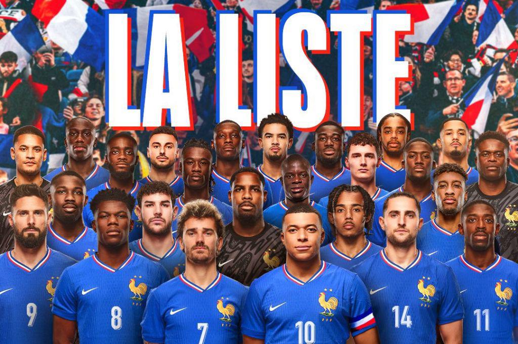 OFICIAL: la enorme sorpresa de Francia en su convocatoria para la Eurocopa 2024 ¿Y Kylian Mbappé?