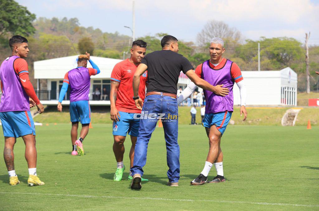Visita sorpresa y bajo la mirada del “Presi”: el último entrenamiento de Olimpia antes de jugarse el pase a la final