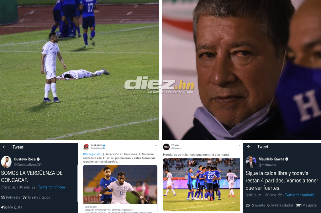 Prensa deportiva explota contra la selección de Honduras luego de tocar fondo ante El Salvador y piden la renuncia del “Bolillo” Gómez