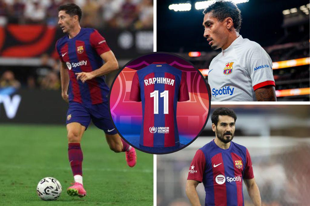 Sorpresivo número “7” y Raphinha con el “11”: Así quedan los dorsales del Barcelona para la temporada 2023-24