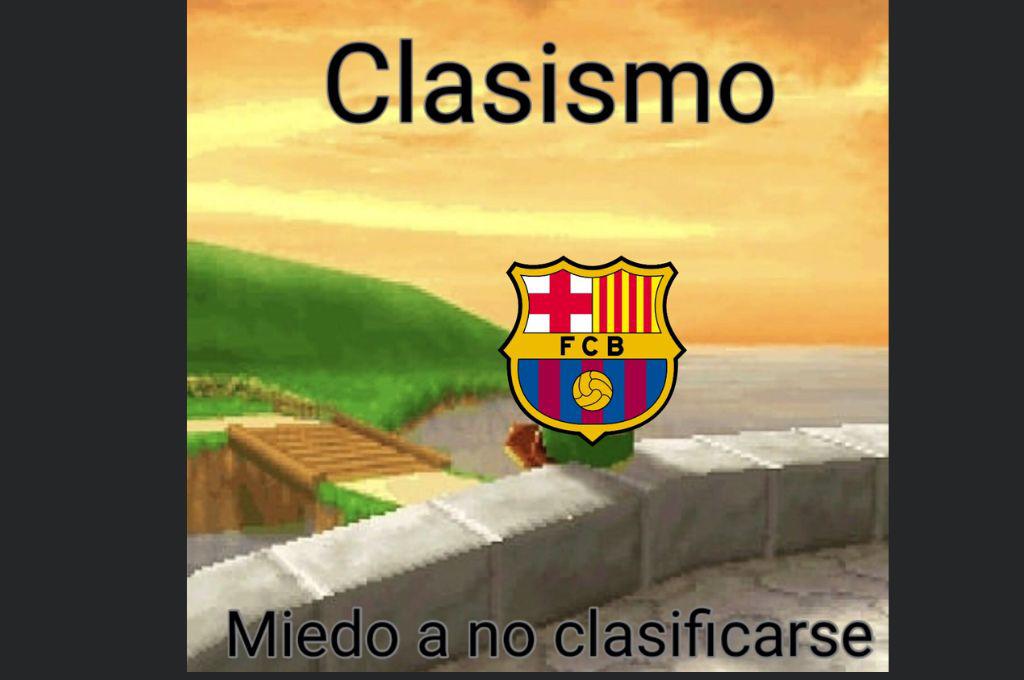 Los memes más divertidos sobre el Barcelona a la Europa League y la eliminación del Atlético de Madrid de torneos europeos