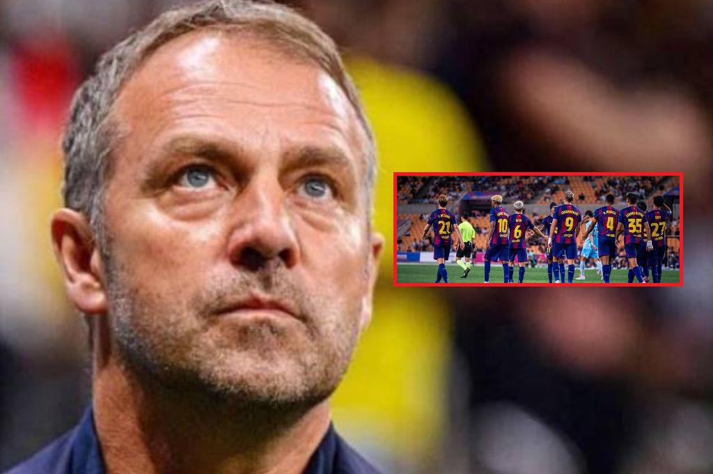 Primer dolor de cabeza para Hansi Flick: se lesionó, no jugará el Gamper y pone en vilo al Barcelona para la Liga Española