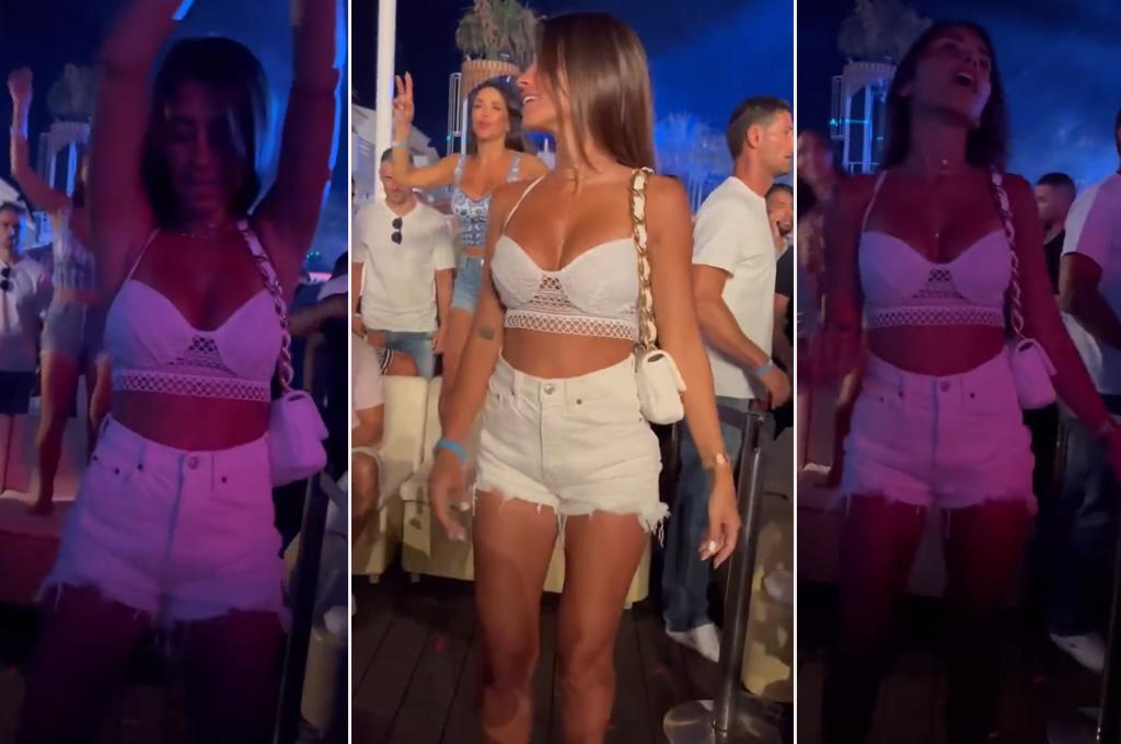 Antonela Roccuzzo agita las redes sociales con sensual baile mientras Messi la graba en Ibiza