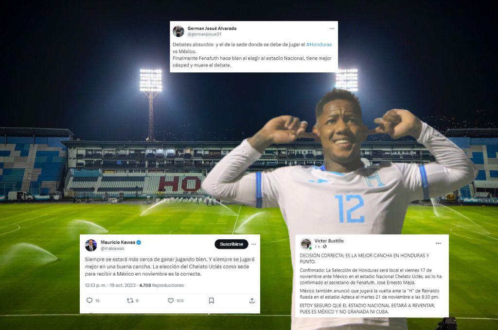 Lo que dicen los periodistas de Honduras sobre la decisión de jugar ante México en el estadio Nacional: “Es la mejor cancha y punto”